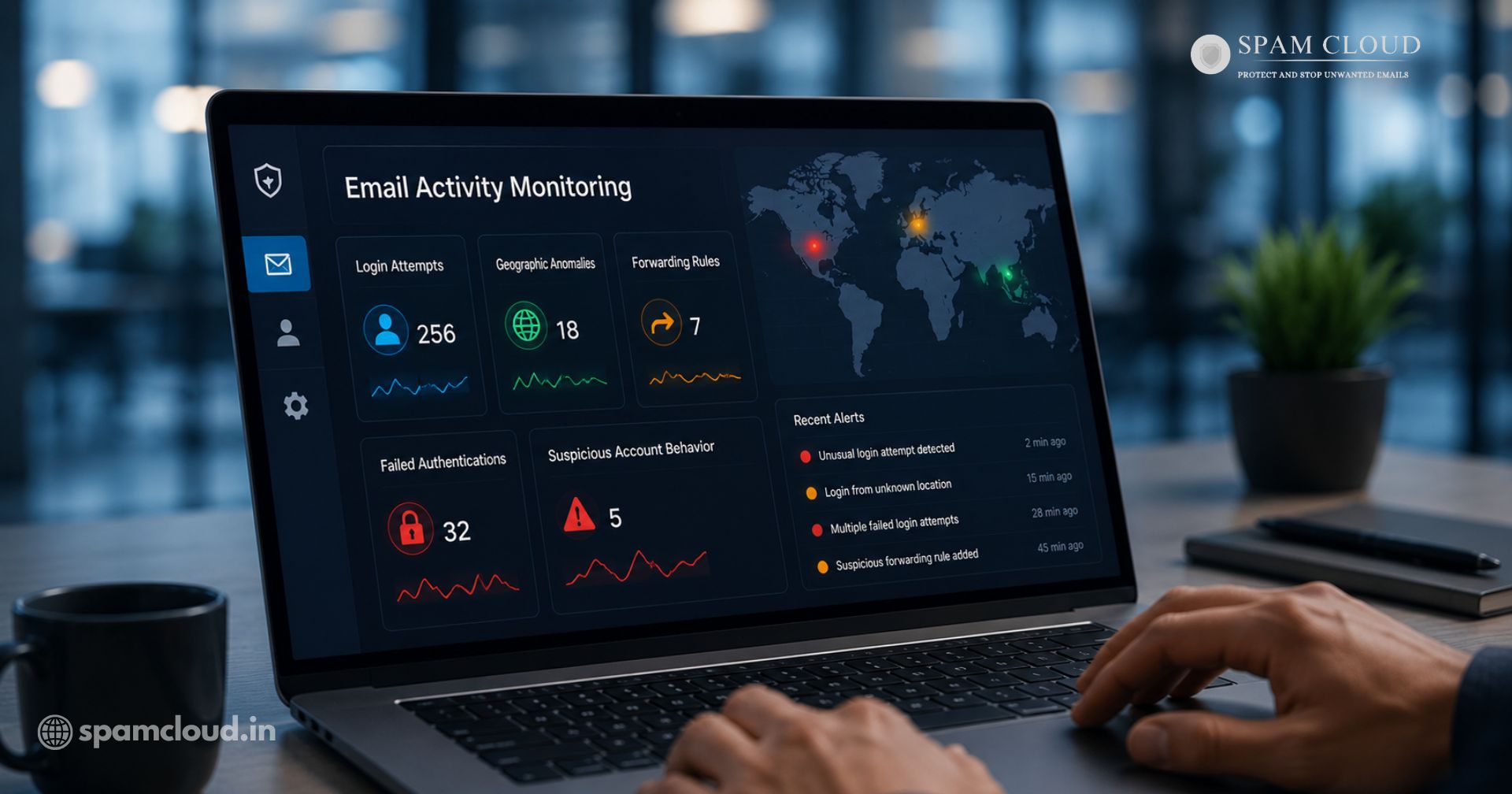 email activity monitoring